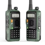 Package contents of the Baofeng UV-S9 Plus dual band VHF UHF two way radio