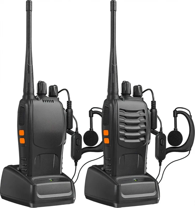 Radio UHF Kompatibel BF-888S Bersertifikat FCC 5W 16 Kanal