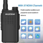 Package contents of the BFW31E FCC certified IP54 UHF analog handheld radio