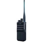Caltta DH500 digital DMR trunking walkie talkie held in hand