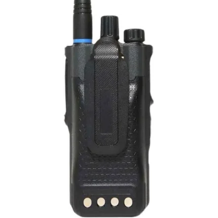 Detail shot of the Caltta DH590 DMR business radio with color display