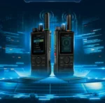 Front view of the Caltta E650 Android 4G PoC smart radio handset