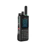 Caltta E690 rugged LTE PoC two way radio with GPS held in hand