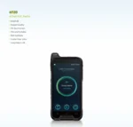 Caltta E720 4G PoC smart radio with dual cameras held in hand