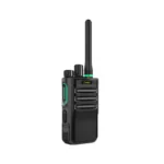 Package contents of the Caltta PH600 digital UHF VHF two-way radio handset