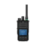 Front view of the Caltta PH660 rugged digital two-way radio handset
