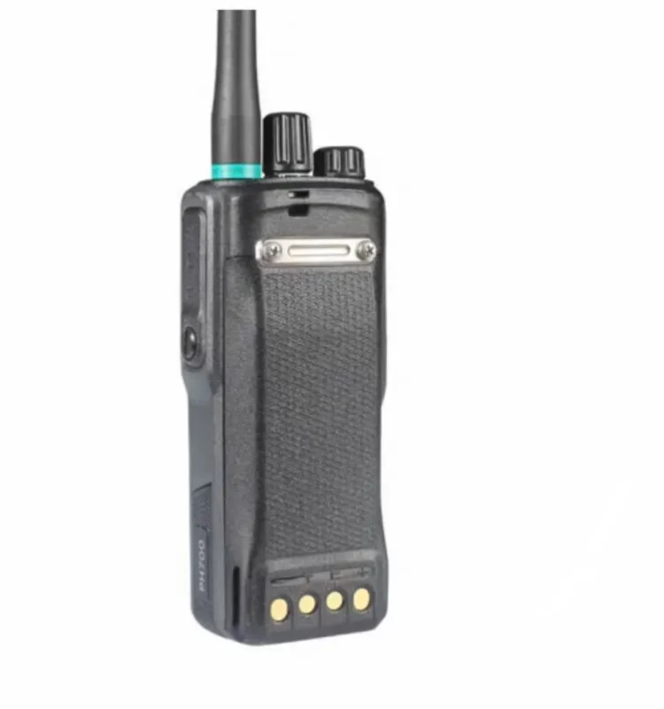 Detail shot of the Caltta PH700 industrial DMR two way radio