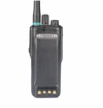 Caltta PH700 industrial DMR two way radio held in hand