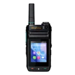 Detail shot of the Caltta Q-3588s Android 4G PoC smart radio