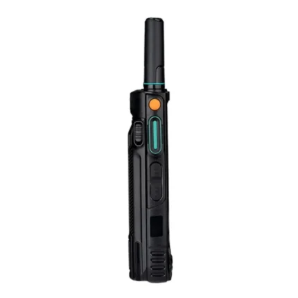 Detail shot of the Caltta Q889 4G PoC LTE handheld radio with IP68 rating