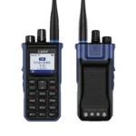 Detail shot of the Caltta RH596 railway digital two way radio