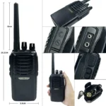 Detail shot of the CY-5800 UHF 8W FM handheld transceiver two-way radio
