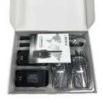 Side profile of the CY-5800 UHF 8W FM handheld transceiver two-way radio