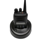 Detail shot of the GP338 Plus high power UHF VHF portable radio
