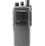 Front view of the GP640 PTX700 compatible waterproof DMR handheld radio