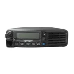 Front view of the IC-A120E VHF air band aviation transceiver