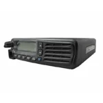 Detail shot of the IC-A120E VHF air band aviation transceiver