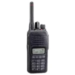 Front view of the IC-F2100DT IC-F1100D compatible waterproof VHF UHF radio