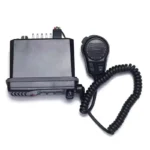 Side profile of the IC-M304 25W waterproof VHF mobile marine radio