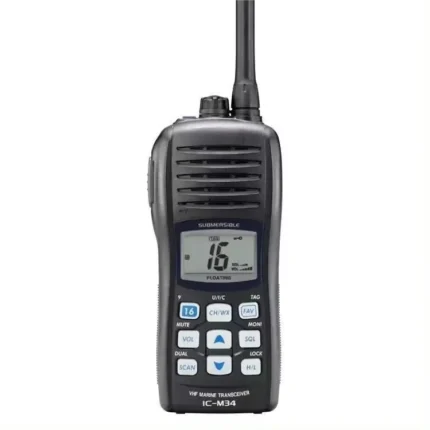 Intercom Marítimo VHF Flutuante IC-M33/IC-M34 Portátil