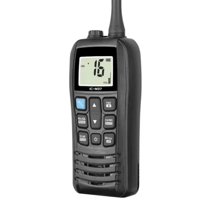IC-M37 Radio Marine VHF Genggam Mengapung untuk Kapal