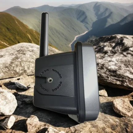 Detail shot of the IC-M605 fixed mount VHF DSC marine radio with AIS receiver