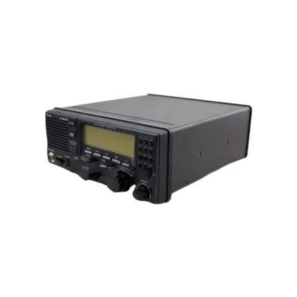 Front view of the IC-M700 marine HF shortwave SSB radio transceiver
