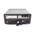IC-M710 150W MF/HF SSB marine radio transceiver held in hand