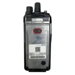IC-T10 VHF digital handheld radio IP67 held in hand