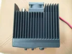 Detail shot of the IC-V8000 dual-band VHF UHF mobile transceiver for vehicles