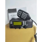 Package contents of the IC-V8000 dual-band VHF UHF mobile transceiver for vehicles