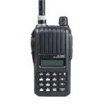 Front view of the IC-V80E VHF battery pack for handheld two way radio