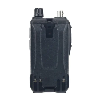 Detail shot of the IC-V80E VHF battery pack for handheld two way radio