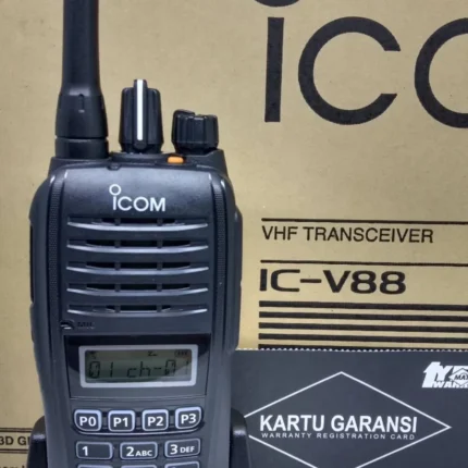 IC-V88 Walkie Talkie VHF Tahan Air untuk Program Armada