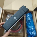 Side profile of the 45W IP54 digital mobile radio replacement for Motorola fleets