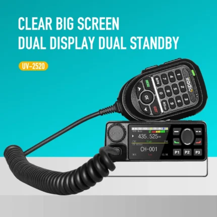 Iradio UV-2520 25W Radio Analog, 256 Kanal, Dual Standby