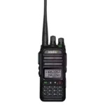 Front view of the Iradio UV83 dual band VHF UHF portable radio