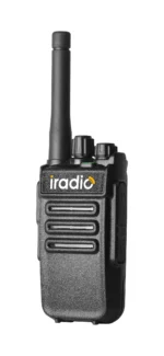 Detail shot of the Iradio V260 16 channel analog hospitality radio