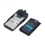 Kenwood TK2000 TK-3000 5W 16-channel handheld walkie talkie held in hand