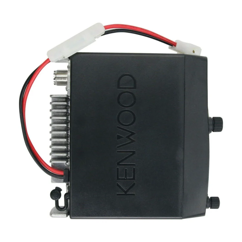 Detail shot of the Kenwood TM-271A TM-471A dual band 60W vehicle FM transceiver