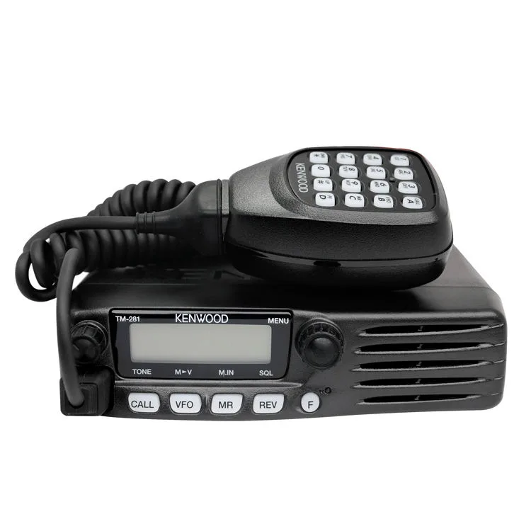 Tw Kenwood Tm 281a Two Way Radio Radio de Vehículo VHF 65W TM-281A para Estaciones Marinas