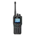Front view of the Kirisun DP990 DMR long range digital handheld radio