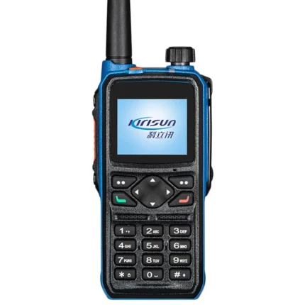 Front view of the Kirisun GP700 ATEX explosion-proof 4G Zello PTT radio