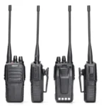 Kirisun PT3600 professional handheld two-way radio held in hand