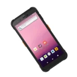 Side profile of the Kirisun T650 Android 4G PoC DMR handheld radio