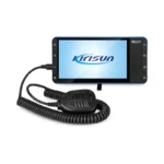 Front view of the Kirisun M80 Android 4G LTE Zello PoC mobile radio