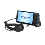 Kirisun M80 Android 4G LTE Zello PoC mobile radio held in hand