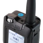 Side profile of the Kirisun V688 waterproof digital handheld intercom radio