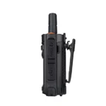Detail shot of the Lisheng GP-569 Android PTT two way radio terminal, IP54 build