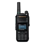 Lisheng Q168 rugged 4G PoC communication terminal held in hand